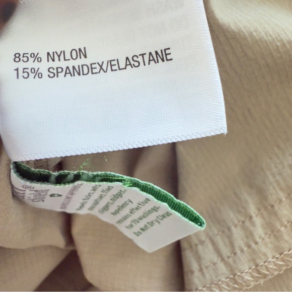 Orvis Insectshield Repellent Apparel Outsmart Wander Khaki Tan Pants Size 14 - Picture 7 of 8